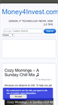 Mobile Screenshot of money4invest.com